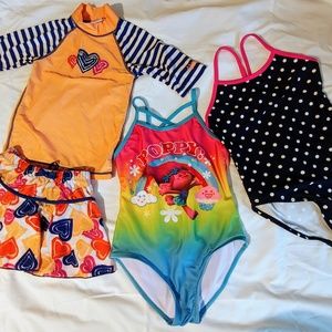 Girls 7/8 Swimsuit Bundle